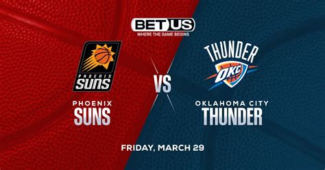 Thunder vs Suns Picks, Predictions & Odds Tonight .